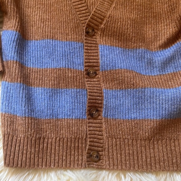 Zara baby striped knit cardigan - Picture 3 of 7